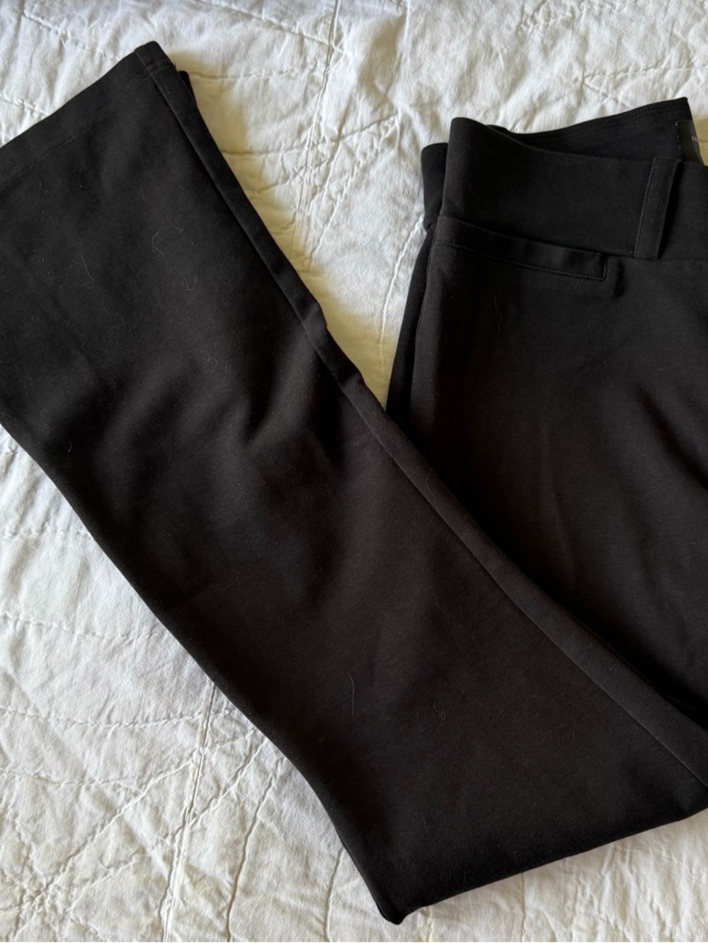 Wide Leg Black Women’s Pants - Classic Tailored Style